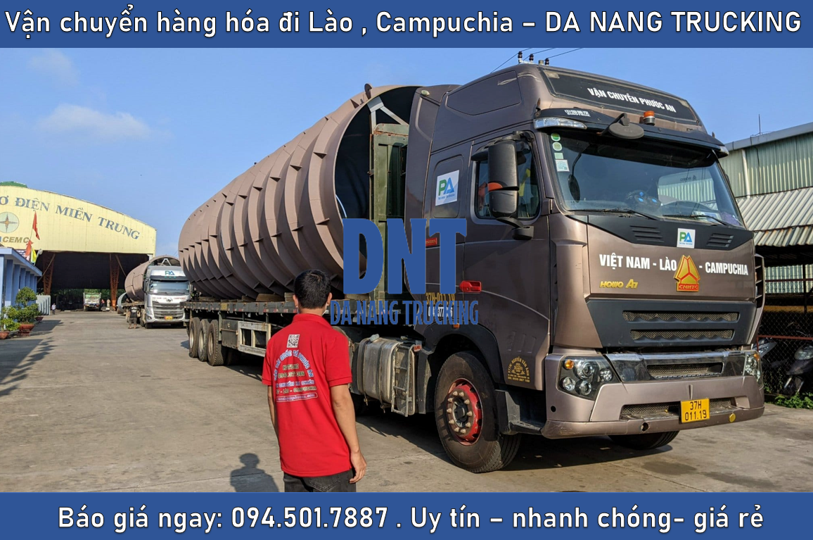 Vận chuyển hàng quá khổ quá tải đi Lào