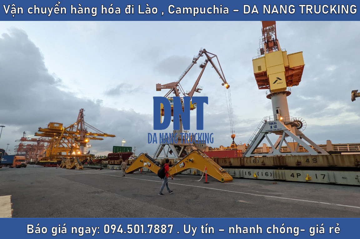 Vận chuyển máy móc từ Đà Nẵng đi Lào